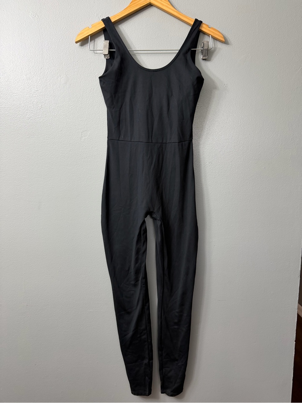 Girlfriend collective Black bodysuit jumpsuit small